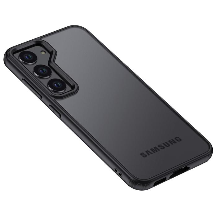 Bild 2,  Samsung Galaxy S23 Plus Skal Hybrid Matt Svart - Teknikhallen.se