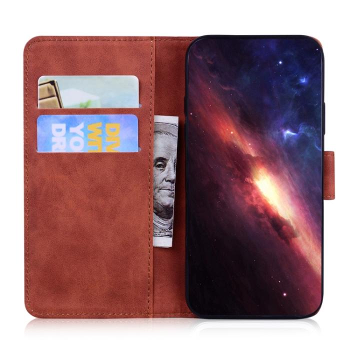 Bild 4,  iPhone 15 Pro Fodral Skin Touch Brun - Teknikhallen.se