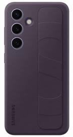 Samsung Samsung Galaxy S24 Skal Standing Grip Dark Violet - Teknikhallen.se