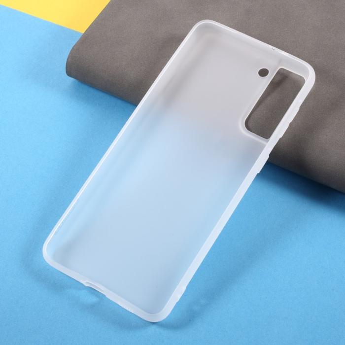 Bild 5,  Samsung Galaxy S21 Plus - Matt TPU Skal - Transparent - Teknikhallen.se