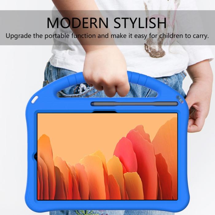 Bild 3,  Samsung Galaxy Tab A7 10.4 Skal Eva Med Kickstand För Barn Blå - Teknikhallen.se