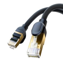 BASEUS BASEUS 1.5 m Cat8 40Gbps RJ45 Nätverkskabel Svart - Teknikhallen.se