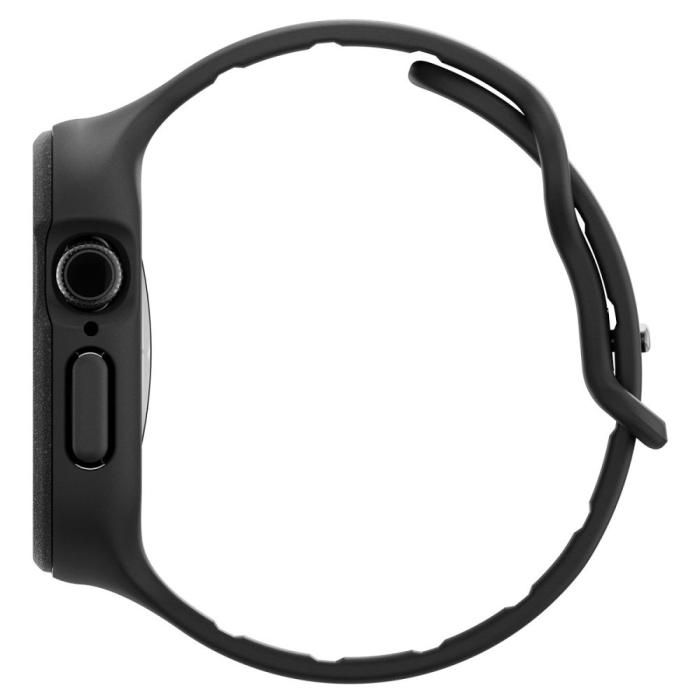 Bild 5, Spigen Spigen Apple Watch 11 / 10 42 mm Skal/Armband Vault Pro Matt Svart - Teknikhallen.se