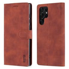AZNS AZNS Samsung Galaxy S24 Ultra Fodral Retro L&auml;der Brun - Teknikhallen.se