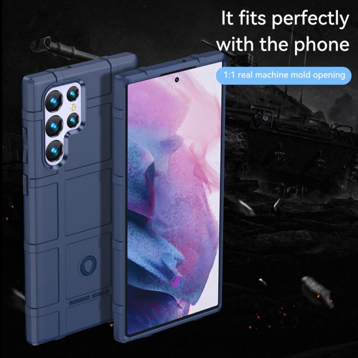 Bild 2,  Samsung Galaxy S22 Ultra Skal Robust Blå - Teknikhallen.se