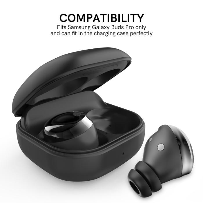 Bild 4, AHASTYLE AHASTYLE Galaxy Buds Pro 3 Öronpluggar 3-pack Svart - Teknikhallen.se