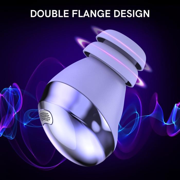Bild 3, AHASTYLE AHASTYLE Galaxy Buds Pro 3 Öronpluggar 3-pack Lila - Teknikhallen.se