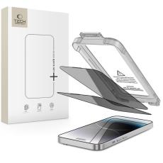 Tech-Protect Tech-Protect iPhone 14 Pro 2-PACK Sk&auml;rmskydd Quick Set Spy+ Privacy - Teknikhallen.se