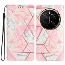  Honor Magic7 Pro Fodral Med Tryck Rosa Marmor - Teknikhallen.se
