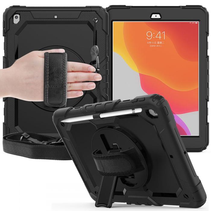 Bild 5, Tech-Protect Tech-Protect iPad 10.2 2019/2020/2021 Skal Solid360 Svart - Teknikhallen.se