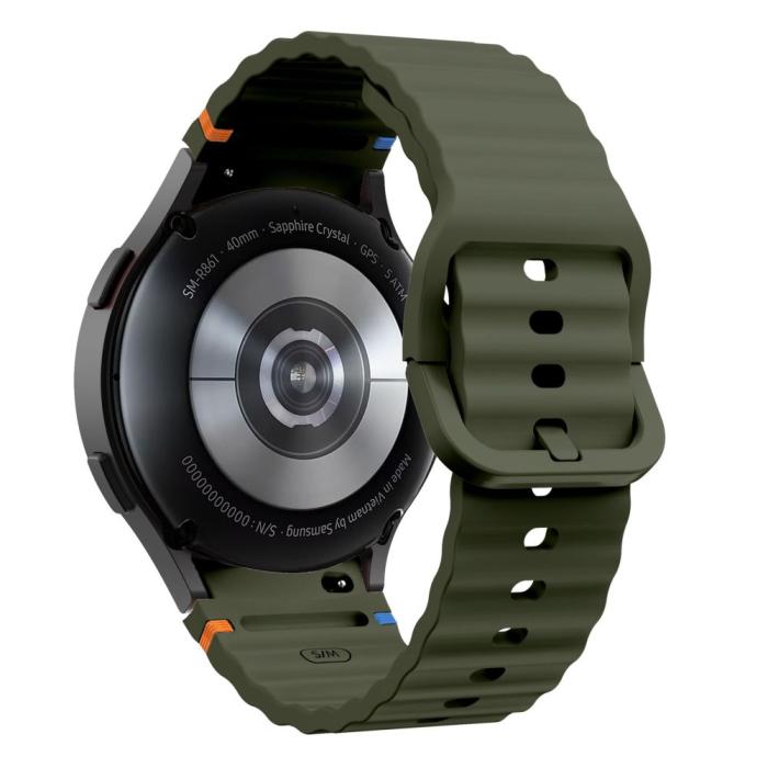 Bild 2, Tech-Protect Tech-Protect Galaxy Watch 4/5/5 Pro/6/7/FE Armband Silikon Sport - Teknikhallen.se