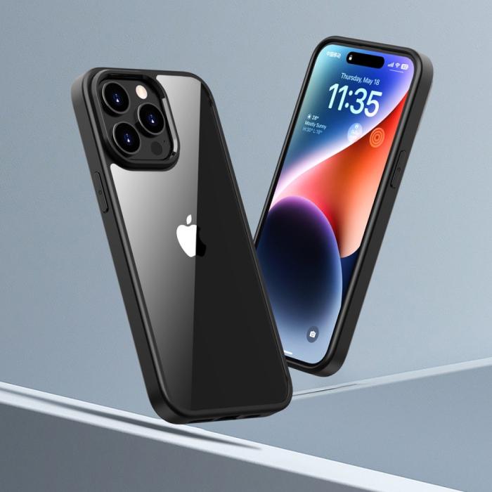 Bild 2,  iPhone 15 Plus Skal Classic Hybrid Lila - Teknikhallen.se