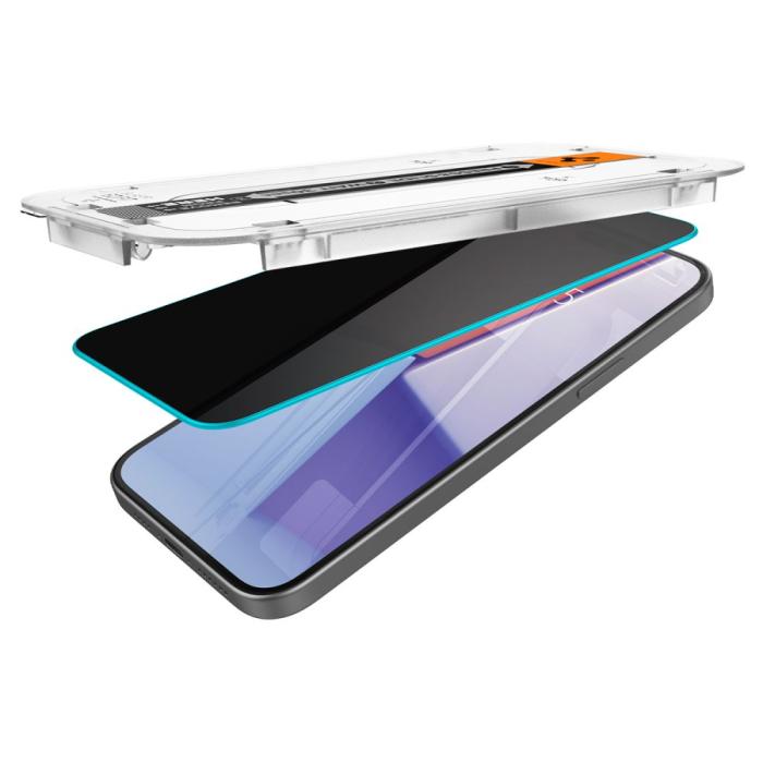 Bild 5, Spigen Spigen iPhone 16 / 15 2-PACK GLAS.tR 