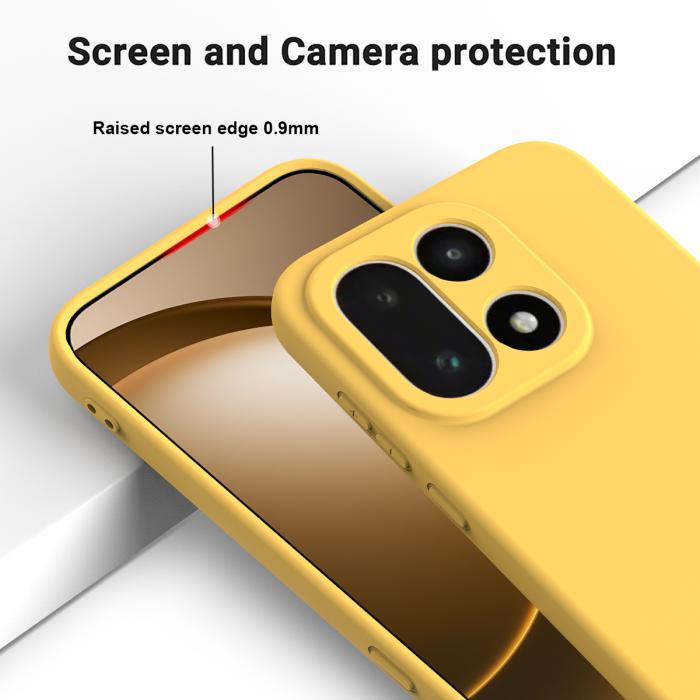 Bild 4,  OnePlus 15 Skal Liquid Silikon Gul - Teknikhallen.se