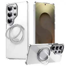  Samsung Galaxy S26 Ultra Skal MagSafe Kickstand Transparent - Teknikhallen.se
