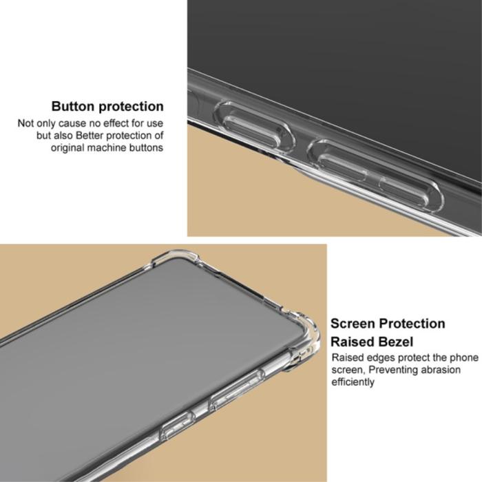 Bild 6, IMAK IMAK Samsung Galaxy S24 FE Skal TPU Shockproof Transparent - Teknikhallen.se