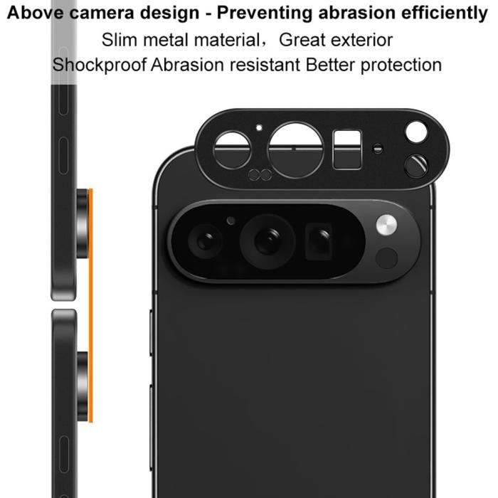 Bild 4, IMAK IMAK Google Pixel 9 Pro XL Linsskydd Metall Svart - Teknikhallen.se