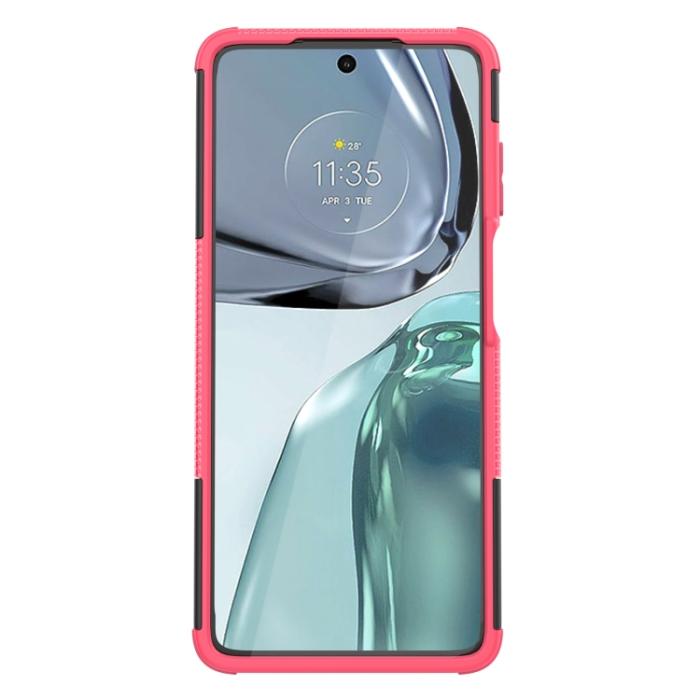 Bild 3,  Motorola Moto G62 5G Skal Ultimata Stöttåligt med Stöd Rosa - Teknikhallen.se