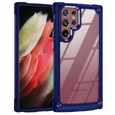  Samsung Galaxy S23 Ultra Skal Shockproof Hybrid Bl&aring; - Teknikhallen.se