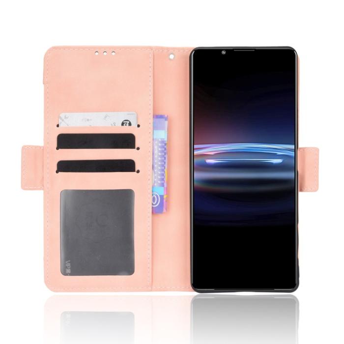 Bild 4,  Sony Xperia Pro-I Fodral Med Avtagbart Kortfodral Ljus Rosa - Teknikhallen.se
