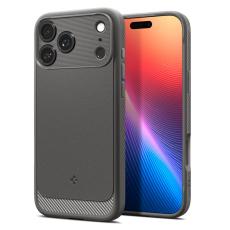 Spigen Spigen iPhone 17 Pro Max Skal MagSafe Rugged Armor Gr&aring; - Teknikhallen.se