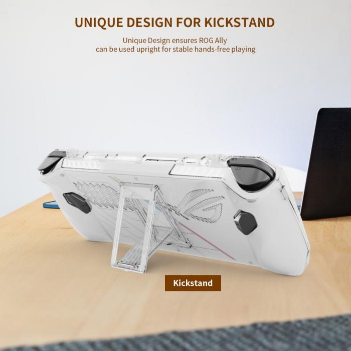 Bild 5, JYS JYS ASUS ROG Ally Skal Anti Drop Transparent - Teknikhallen.se