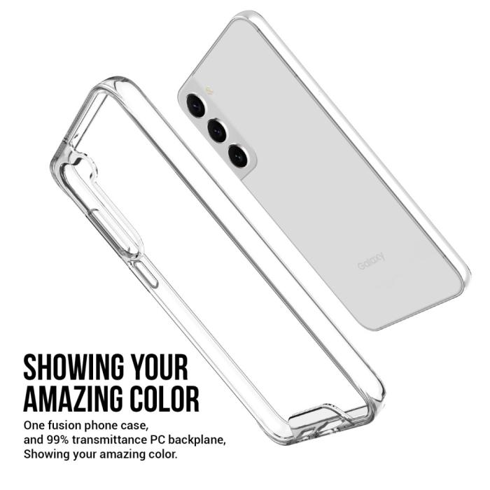 Bild 4,  Samsung Galaxy S23 Plus Skal Shockproof Hybrid Transparent - Teknikhallen.se