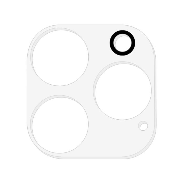 Bild 2,  iPhone 16 Pro Max/16 Pro Linsskydd Härdat Glas - Teknikhallen.se