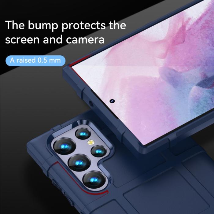 Bild 4,  Samsung Galaxy S22 Ultra Skal Robust Blå - Teknikhallen.se