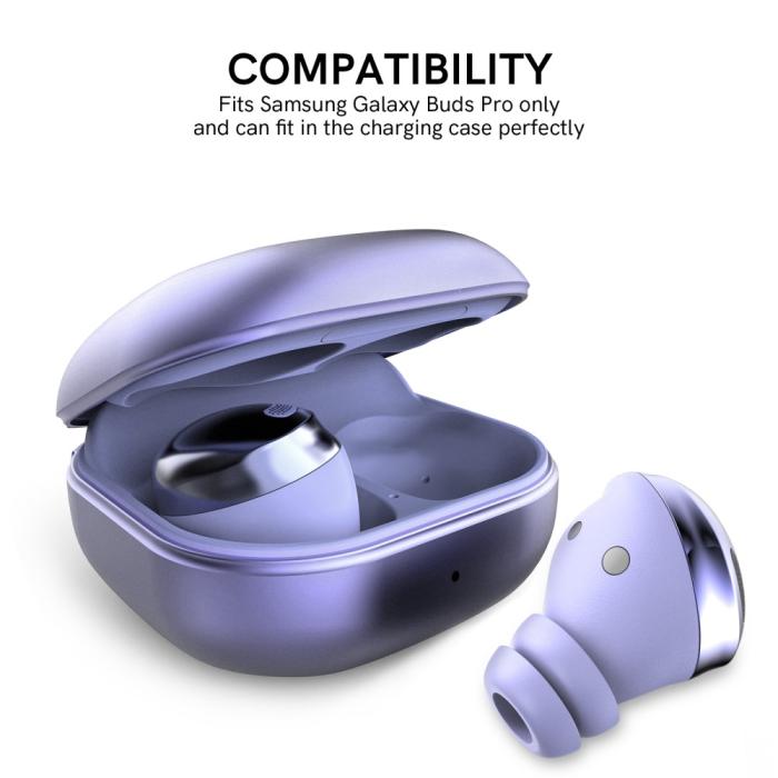 Bild 4, AHASTYLE AHASTYLE Galaxy Buds Pro 3 Öronpluggar 3-pack Lila - Teknikhallen.se