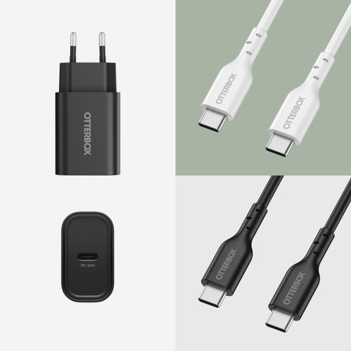 Bild 6, OtterBox OtterBox 30W USB-C PD Väggladdare Svart - Teknikhallen.se