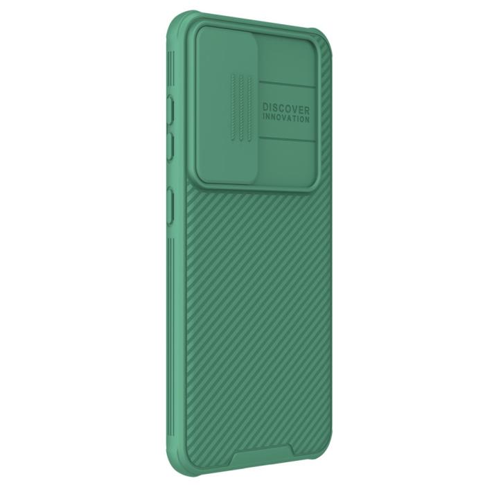 Bild 6, NILLKIN NILLKIN Galaxy S24 Plus Skal MagSafe CamShield Pro Grön - Teknikhallen.se