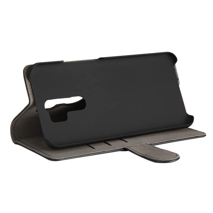 Bild 4, Gear GEAR Xiaomi Redmi 9 Fodral Läder Svart - Teknikhallen.se