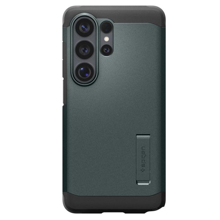 Bild 3, Spigen Spigen Galaxy S26 Ultra Skal MagSafe Tough Armor Abyss Green - Teknikhallen.se