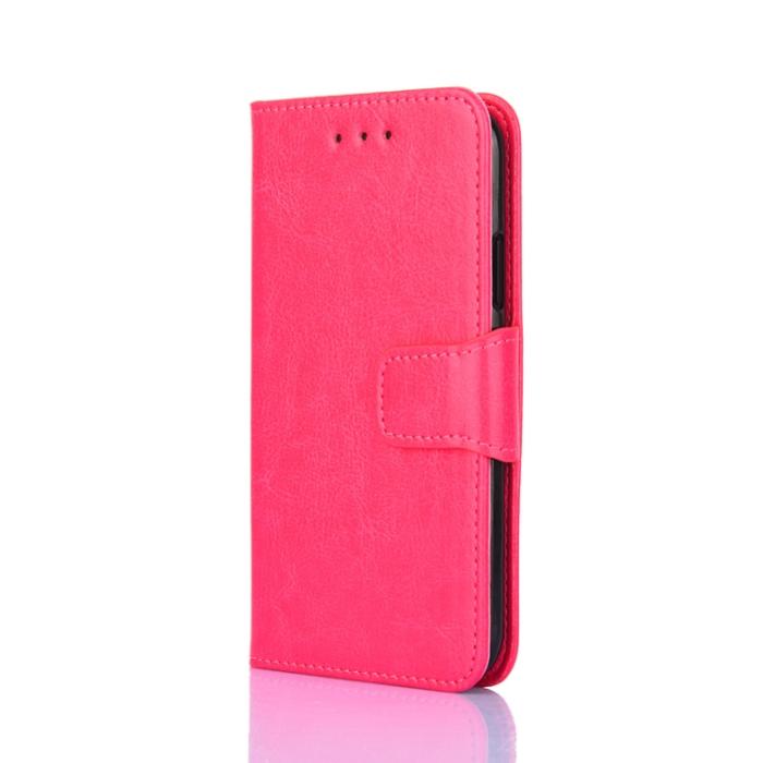 Bild 2,  Xiaomi 13 Pro 5G Fodral Solid Läder Rosa/Röd - Teknikhallen.se