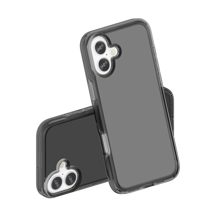 Bild 5,  iPhone 17 Skal Shockproof Hybrid Tonad Grå - Teknikhallen.se