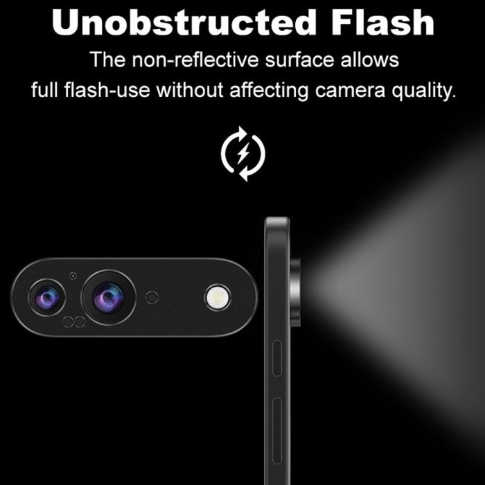 Bild 5, IMAK IMAK Google Pixel 9 Linsskydd Metall Svart - Teknikhallen.se