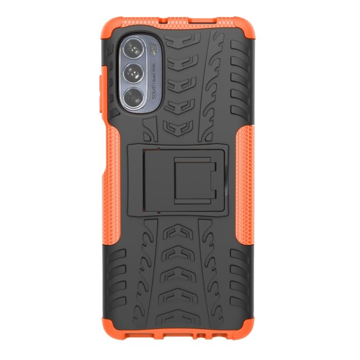 Bild 2,  Motorola Moto G62 5G Skal Ultimata Stöttåligt med Stöd Orange - Teknikhallen.se