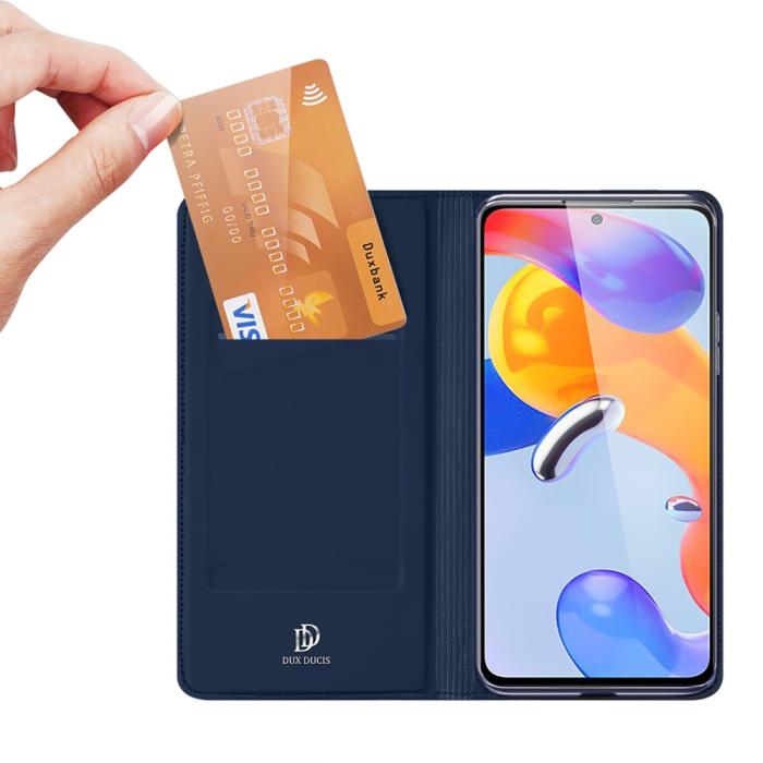Bild 3, DUX DUCIS DUX DUCIS Xiaomi Redmi Note 11 Pro 5G Fodral Skin Pro Blå - Teknikhallen.se