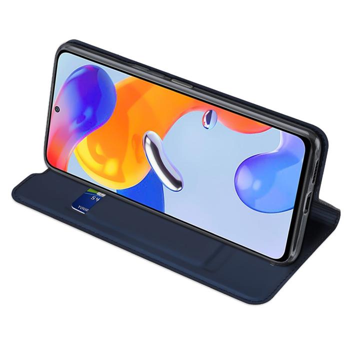 Bild 4, DUX DUCIS DUX DUCIS Xiaomi Redmi Note 11 Pro 5G Fodral Skin Pro Blå - Teknikhallen.se