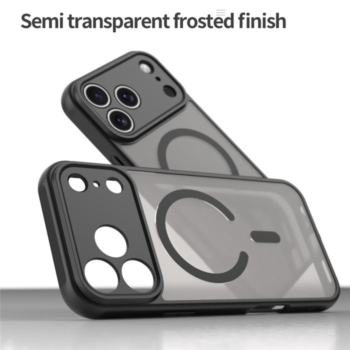 Bild 4,  iPhone 17 Pro Max Skal MagSafe Hybrid Svart - Teknikhallen.se