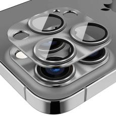 ENKAY ENKAY iPhone 16 Pro Max/16 Pro Linsskydd Gr&aring; - Teknikhallen.se