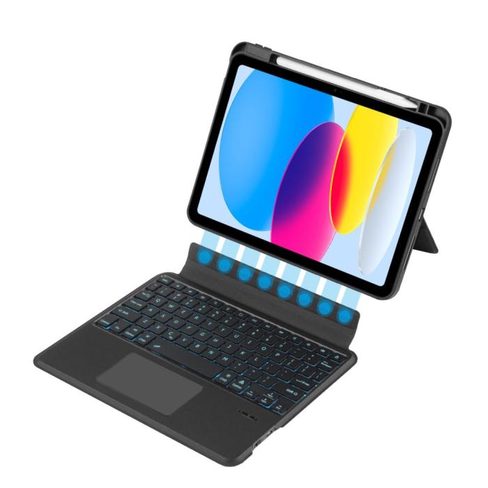 Bild 4, Tech-Protect Tech-Protect iPad 11 2025 / 10.9 2022 Fodral SC Tangentbord - Teknikhallen.se