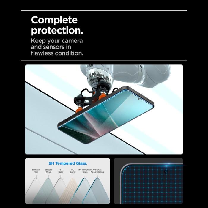 Bild 6, Spigen Spigen Galaxy A37 / A36 Skärmskydd GLAS.tR 