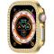  Apple Watch 10 42 mm Skal Rhinestone Guld - Teknikhallen.se