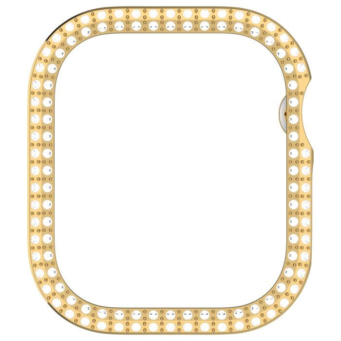 Bild 4,  Apple Watch 10 42 mm Skal Rhinestone Guld - Teknikhallen.se