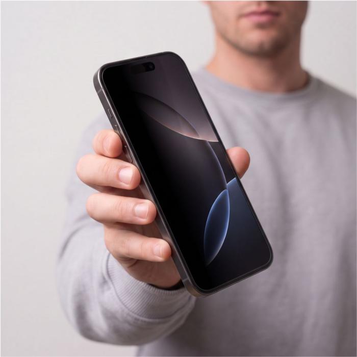 Bild 6, Tech-Protect Tech-Protect iPhone 18 Pro 2-PACK Skärmskydd GlassSpy+ - Teknikhallen.se