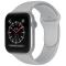 ColorPop Apple Watch 38/40/41 mm Silikon Armband (M/L) Ljus Grå - Teknikhallen.se