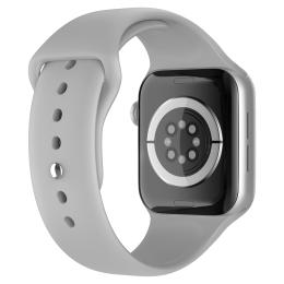 ColorPop Apple Watch 38/40/41 mm Silikon Armband (M/L) Ljus Grå - Teknikhallen.se