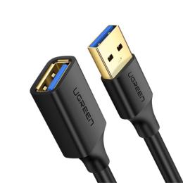 UGREEN UGREEN 1.5m USB 3.0 Hane Till Hona Förlängningskabel Svart - Teknikhallen.se